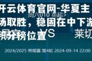 开云体育官网-华夏主场取胜，稳固在中下游积分榜位置